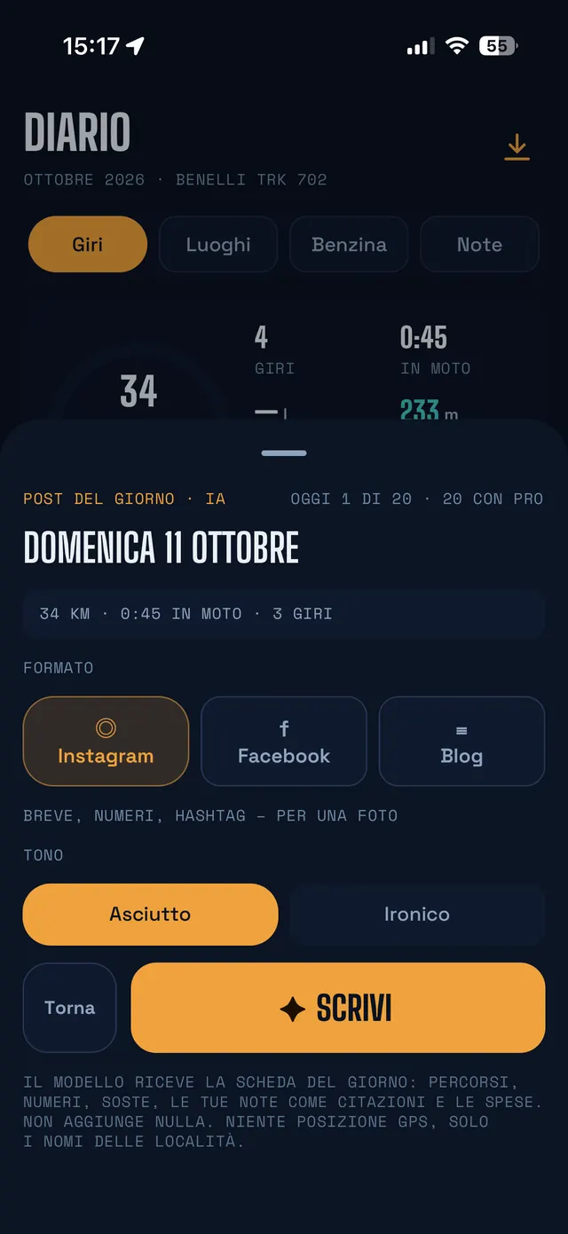 Post del giorno: scelta del formato (Instagram, Facebook, blog) e del tono